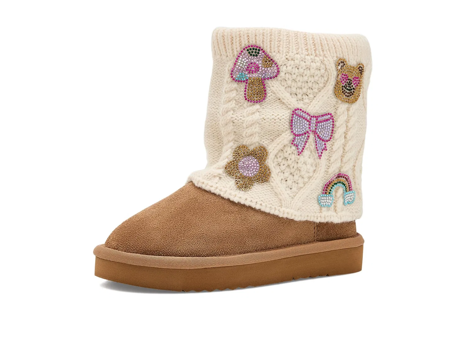 Ботинки Sadiee (для малышей и маленьких детей) Steve Madden Kids, Cognac