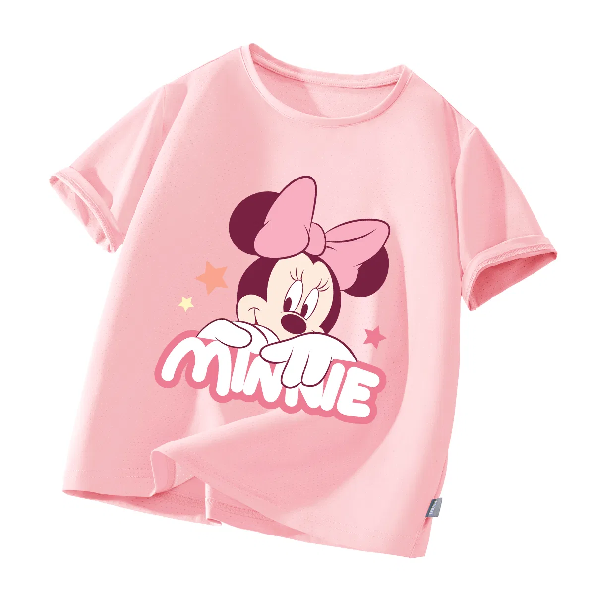 Футболка детская с принтом Mickey Mouse, Disney, Pine Forest Gray — фото 3