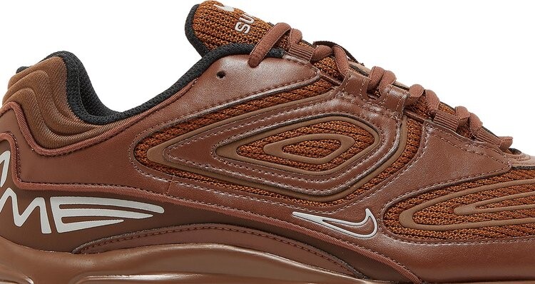 Кроссовки Nike Supreme x Air Max 98 TL SP 'Fauna Brown', коричневый — фото 3