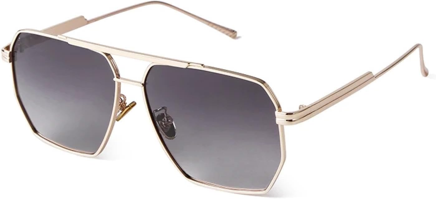 

Солнцезащитные очки с защитой от УФ-излучения UV400 | Металлические, увеличенного размера | Для женщин и мужчин | Для занятий спортом на открытом воздухе и вождения DSVIGF, C8