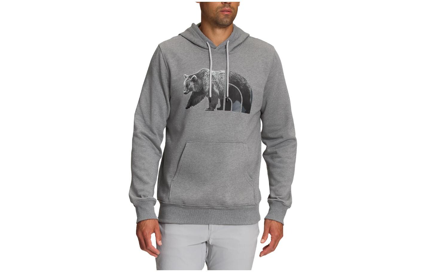 

Толстовка мужская серая The North Face, серый