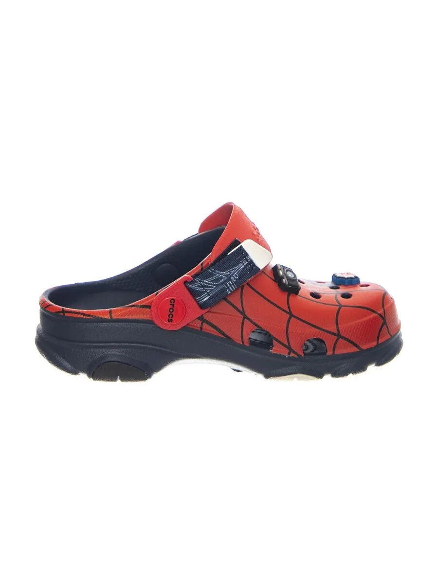 Сандалии Crocs 'Team SpiderMan AllTerrain Clg Navy' синего цвета — фото 2