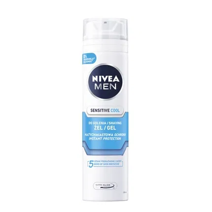 Гель для бритья охлаждающий Nivea Men Sensitive Cooling, 200 мл