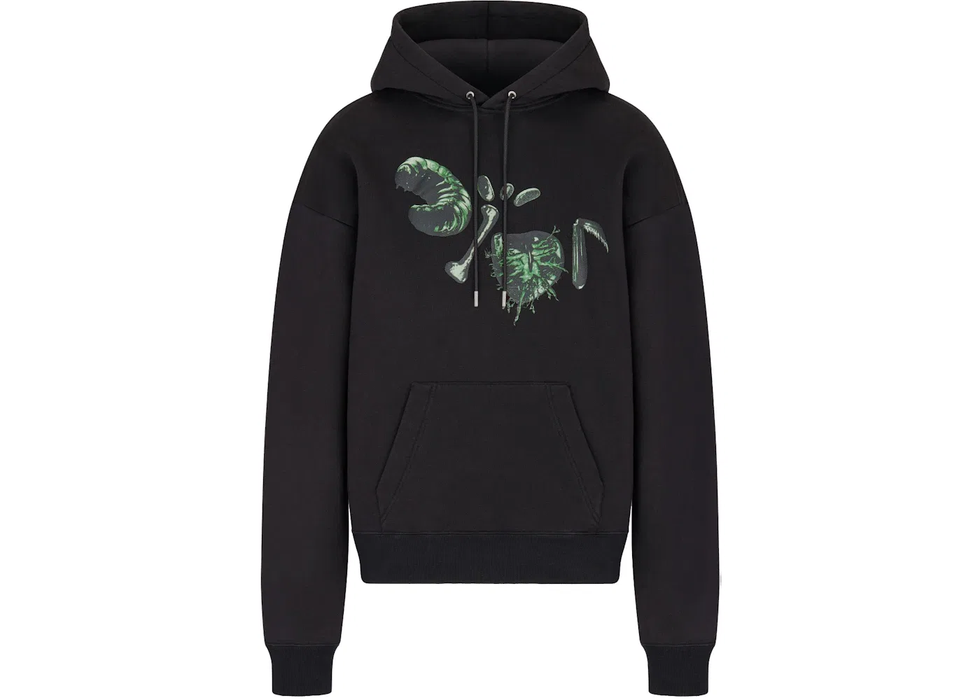 Мужской оверсайз худи с капюшоном Dior x CACTUS JACK, Black