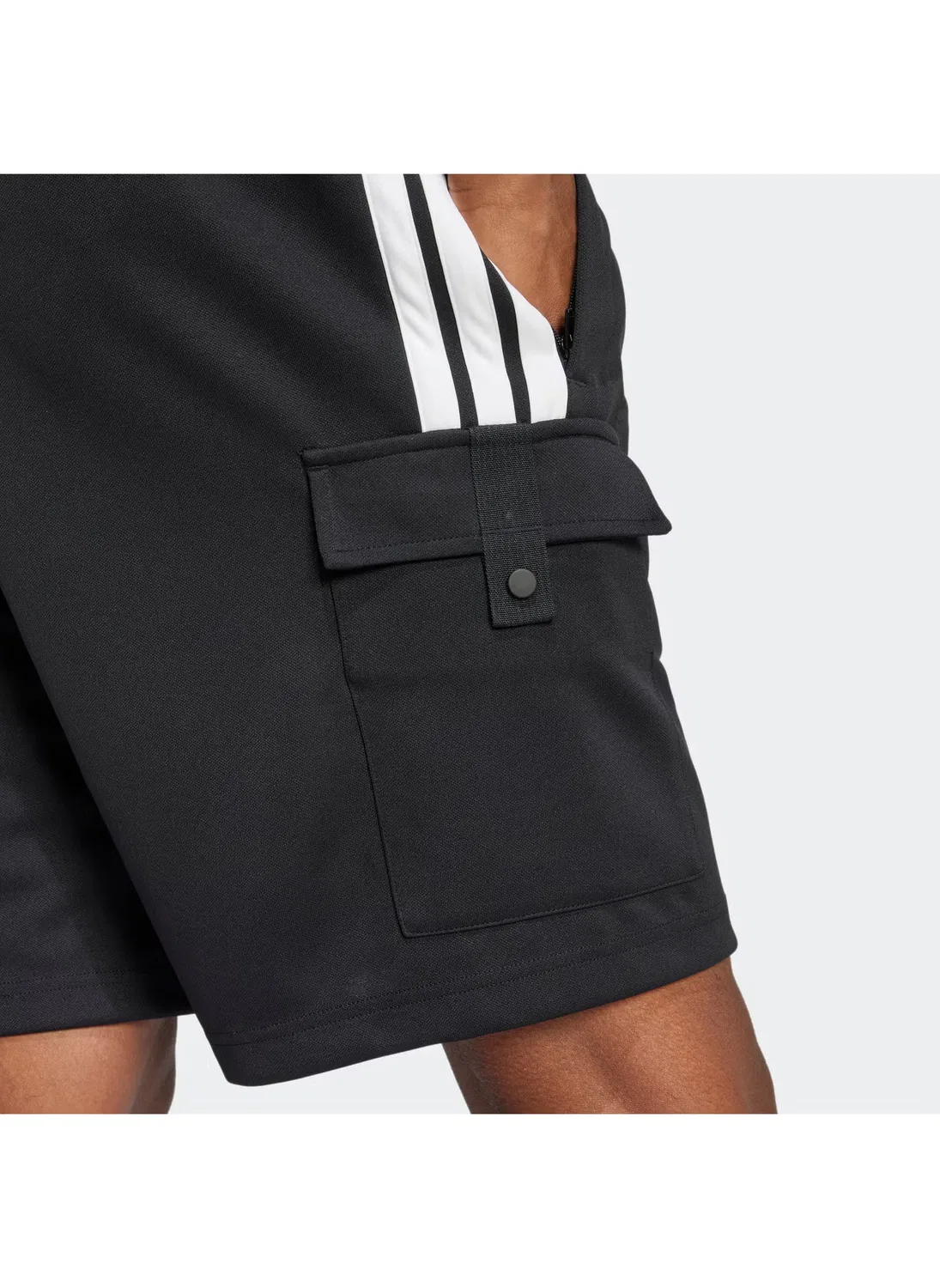 Шорты карго Tiro Adidas, черный — фото 4