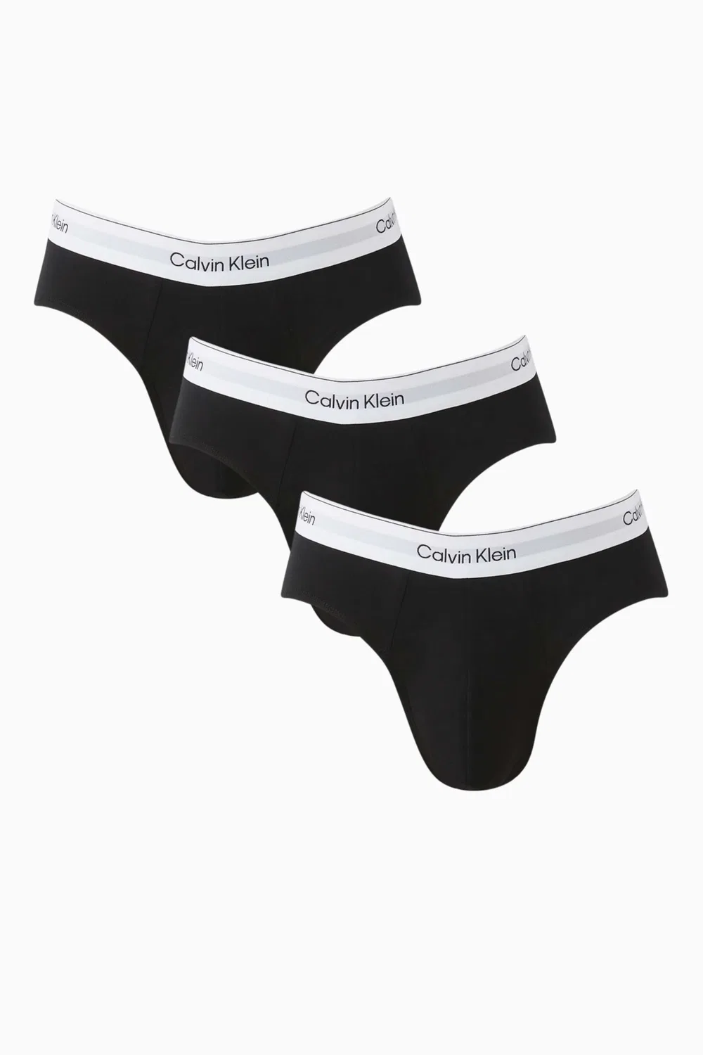 Трусы-слипы комплект из 3 штук Calvin Klein, черный