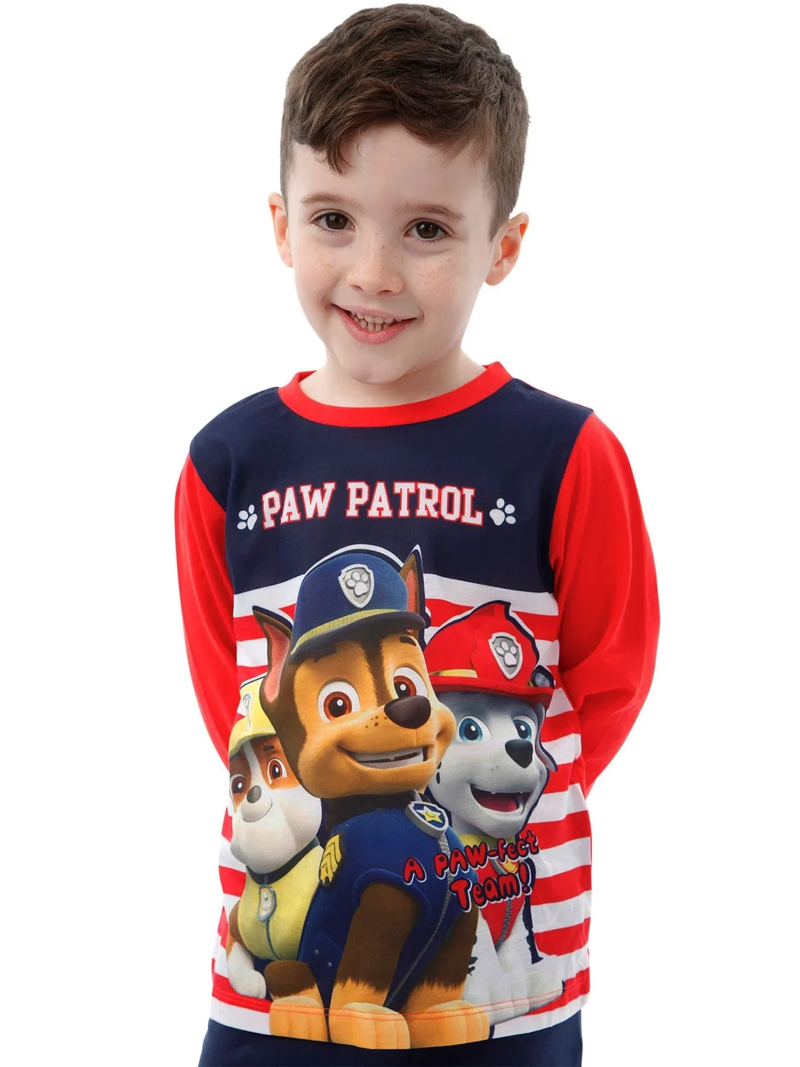 Пижама с персонажами Paw Patrol, модель Black Character, черный — фото 3