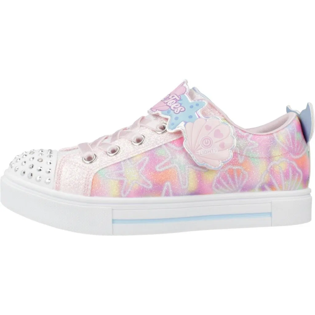 Детские кроссовки Skechers Twinkle Sparks, Rosa — фото 2