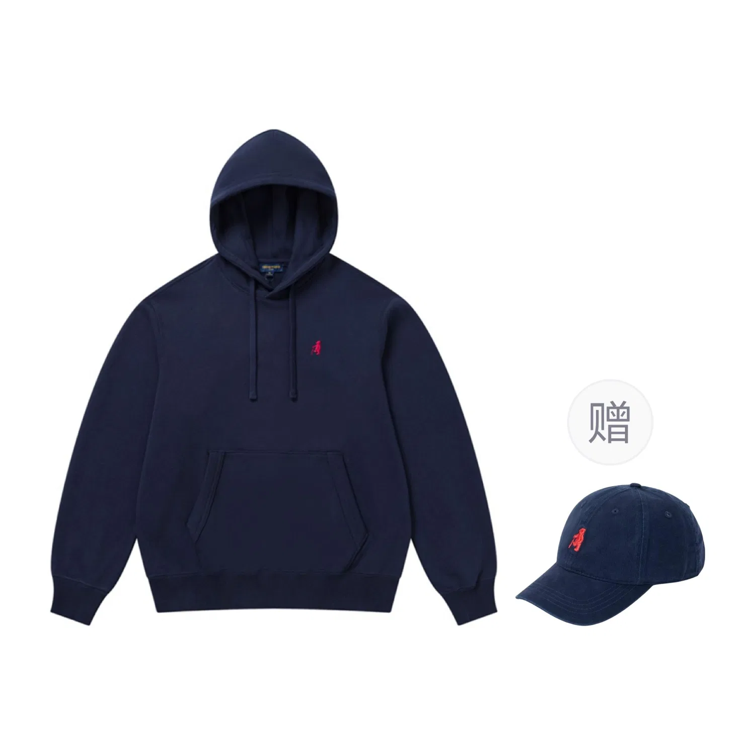 Детский худи с капюшоном Evergreen Preppy Style Teenie Weenie Men, Navy Blue Baseball Cap