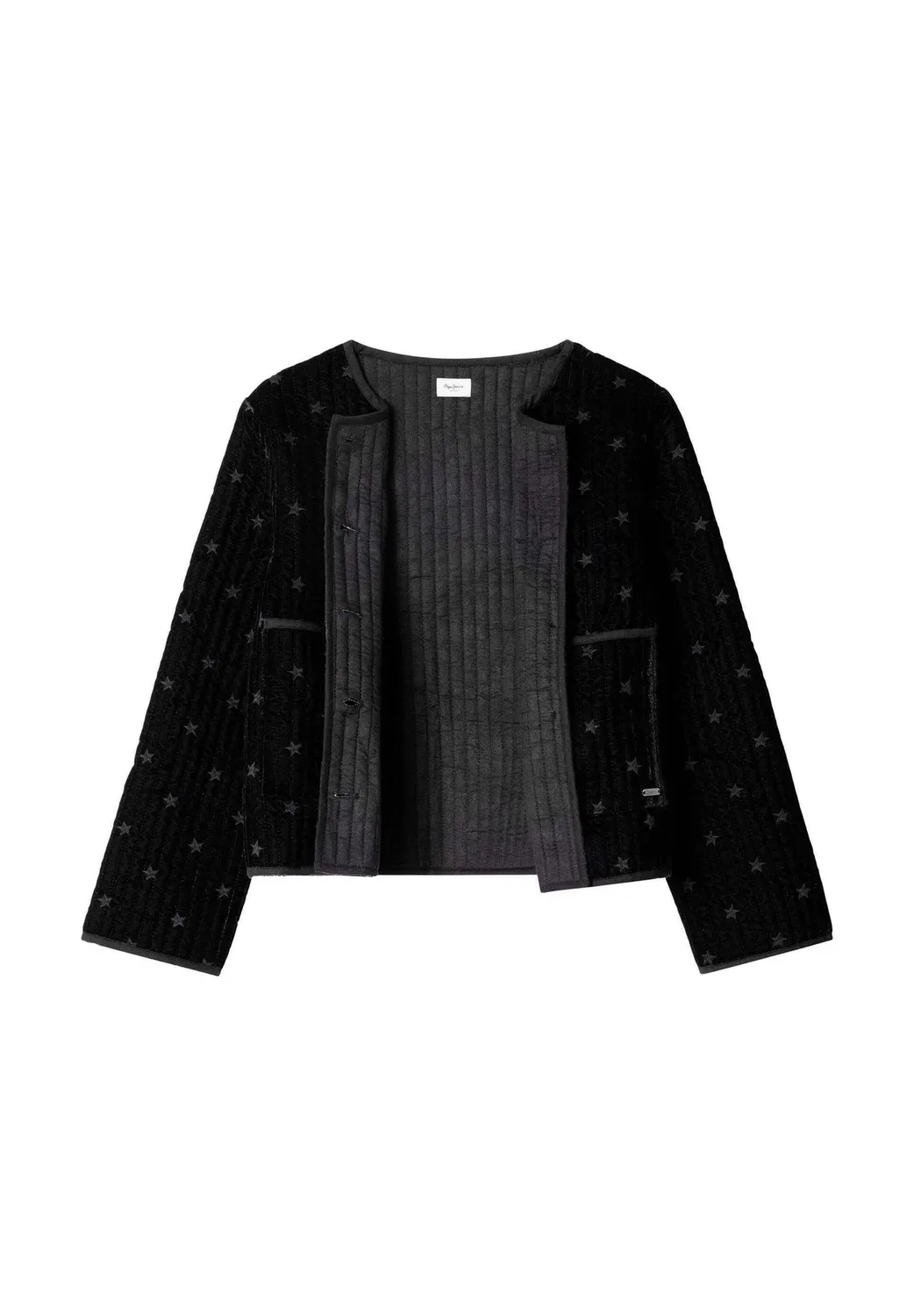 Зимняя куртка Присцилла - зимняя куртка Pepe Jeans, Black — фото 3