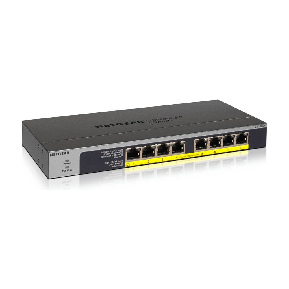 

Коммутатор Netgear GS108LP