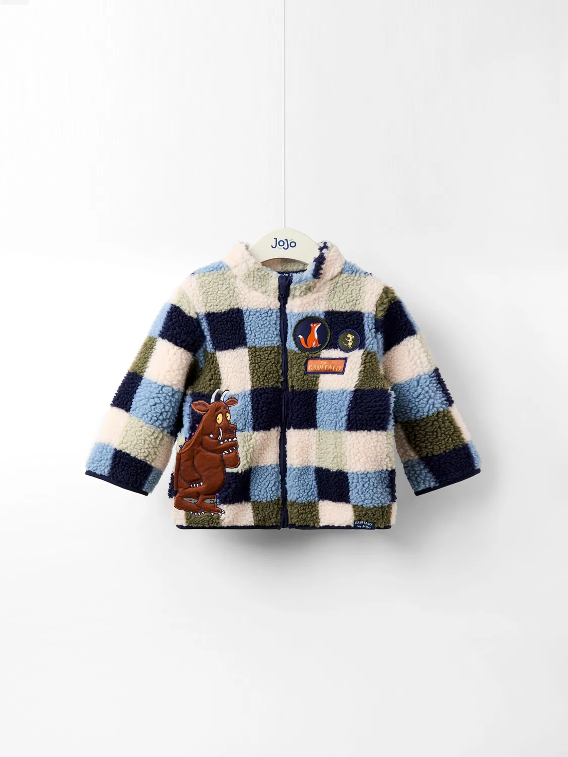Куртка из флиса Teddy, JoJo Maman Bébé, The Gruffalo Blue — фото 2