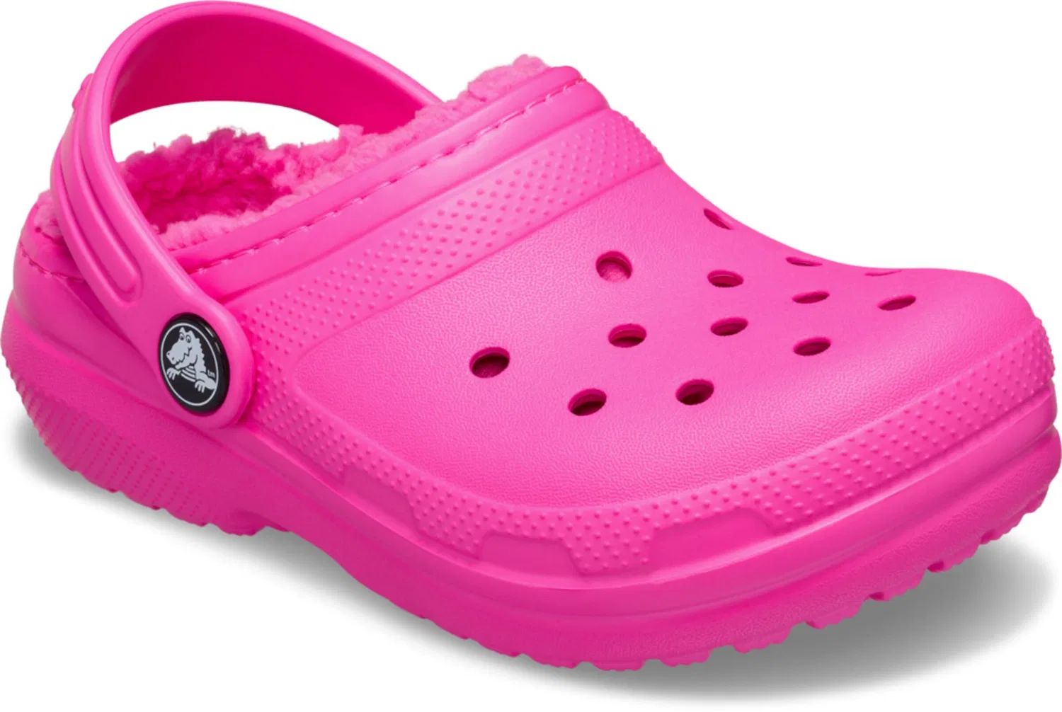 Розовые балетки Crocs