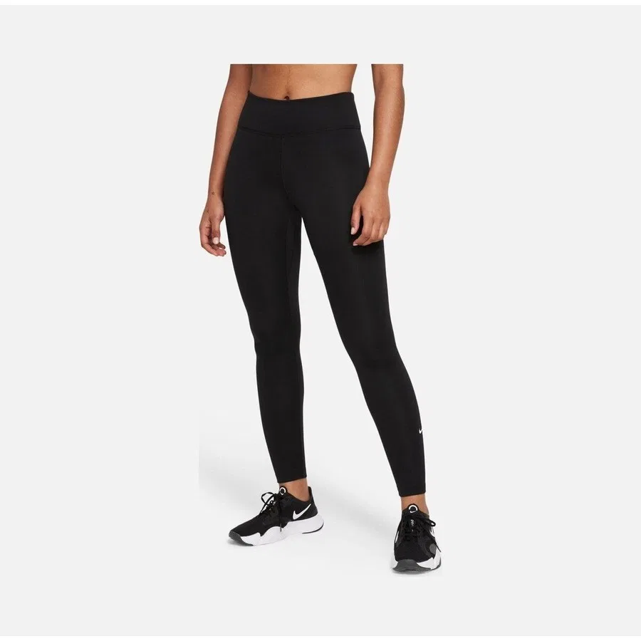 Спортивные леггинсы Nike Therma-Fit One Mid-Rise Training, Черный