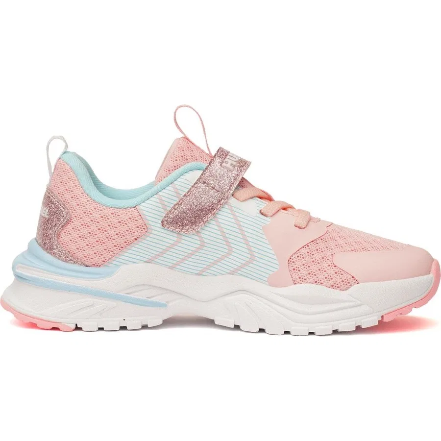 Детские кроссовки с закрытой шнуровкой Hml Malone Jr. Hummel, Розовый — фото 2