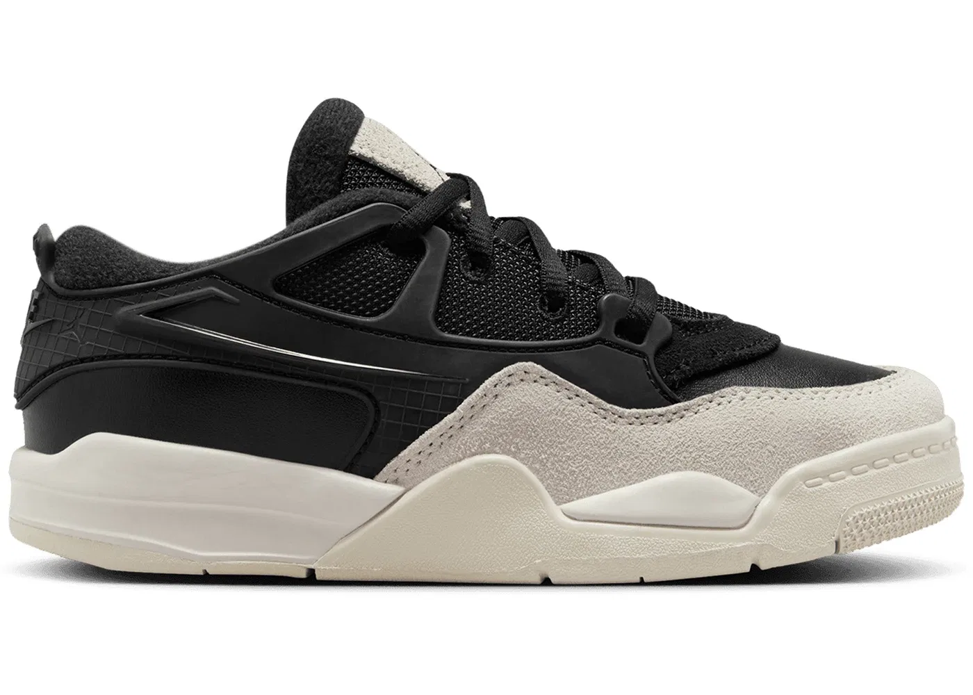 Детские кроссовки Lifestyle Jordan 4 RM Jordan, Black / Light Bone / Dark Grey