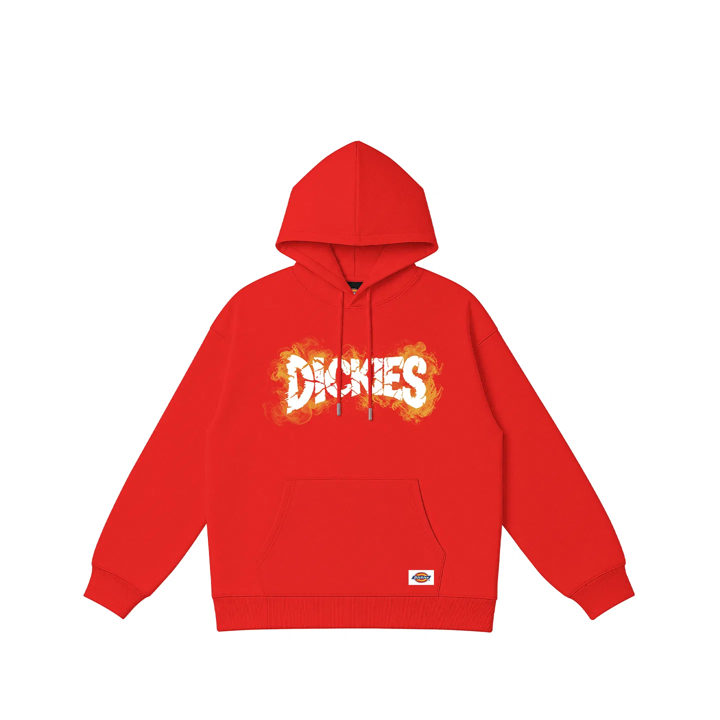 Детский худи с капюшоном, прямой крой, Dickies, Red