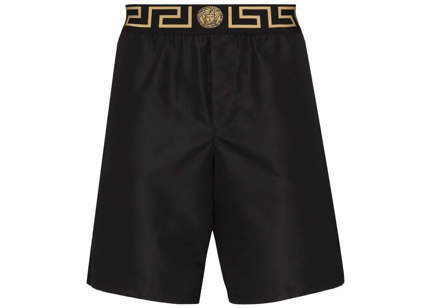 Мужские шорты с принтом Greca Border Versace, Black
