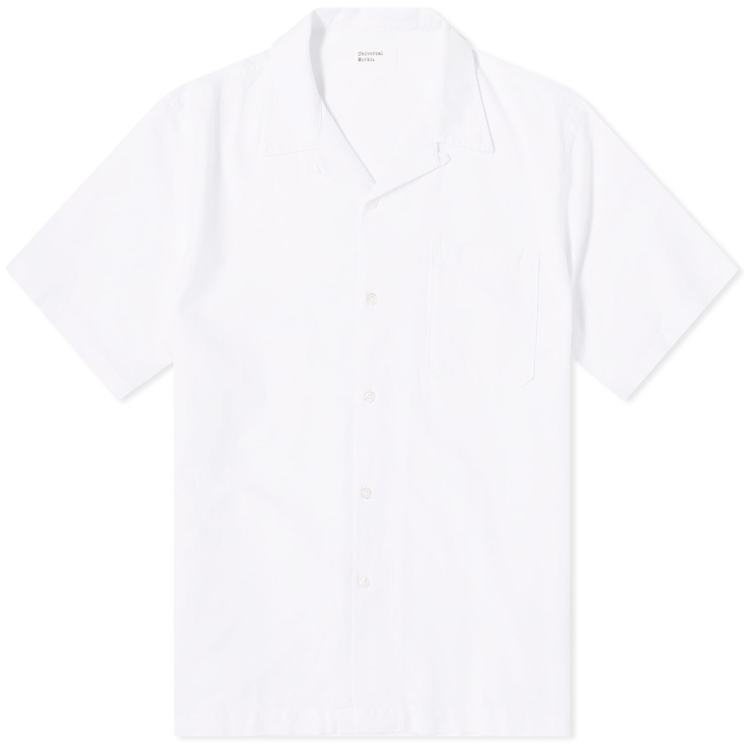 

Рубашка Universal Works Oxford Cotton Road Shirt, экрю
