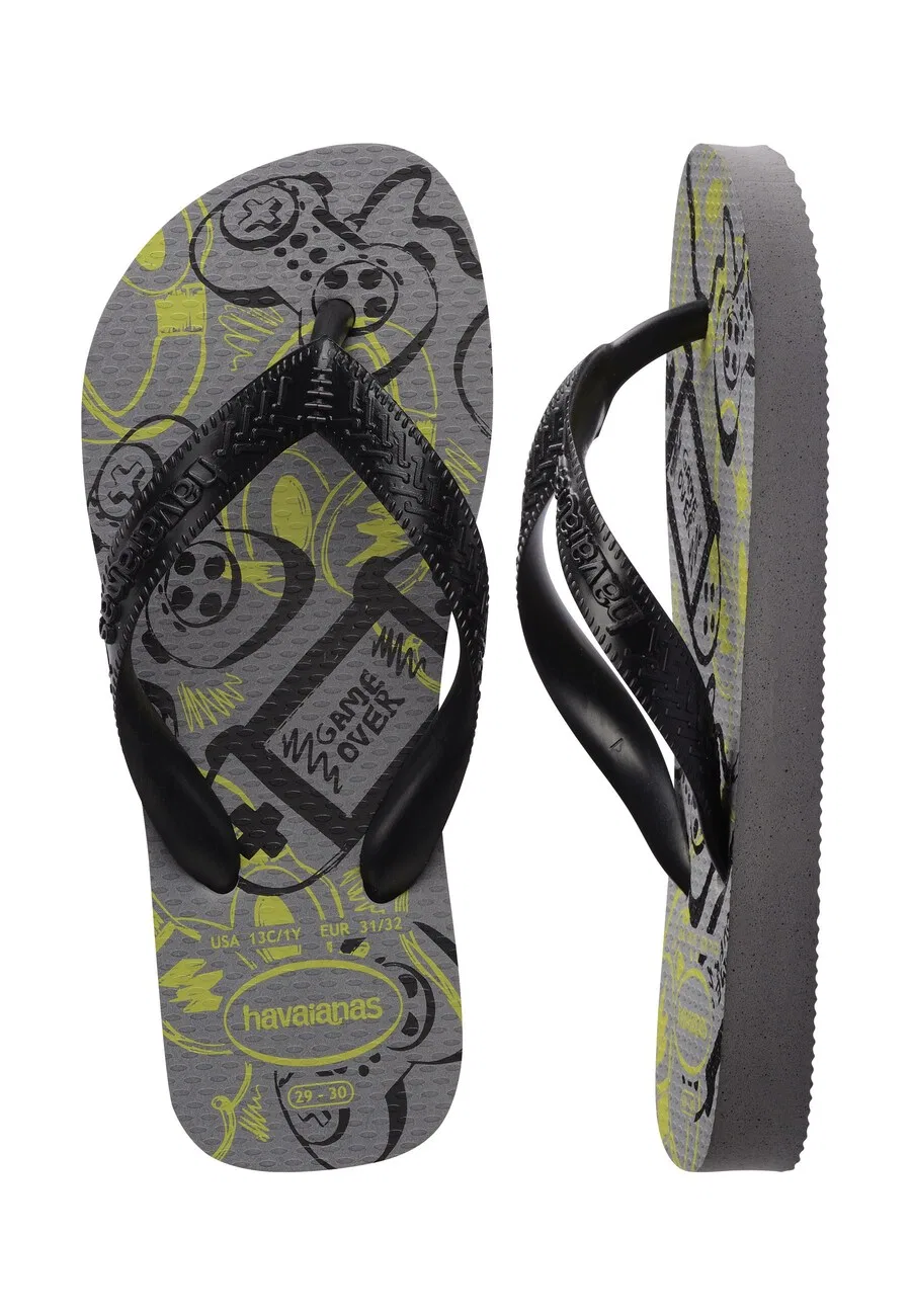 Сандалии HAVAIANAS 'Athletic' серого цвета — фото 4
