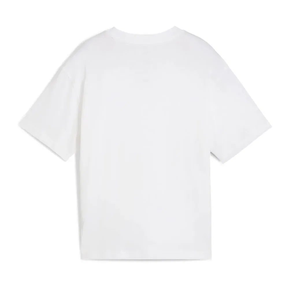Футболка свободного кроя Puma Ess Boxy short sleeve T-shirt, белый — фото 2