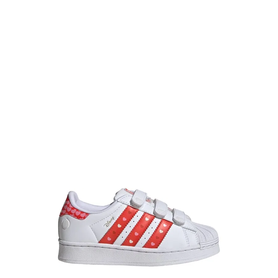 Кроссовки ADIDAS ORIGINALS 'Disney Superstar LED LIGHTS' белого цвета — фото 2