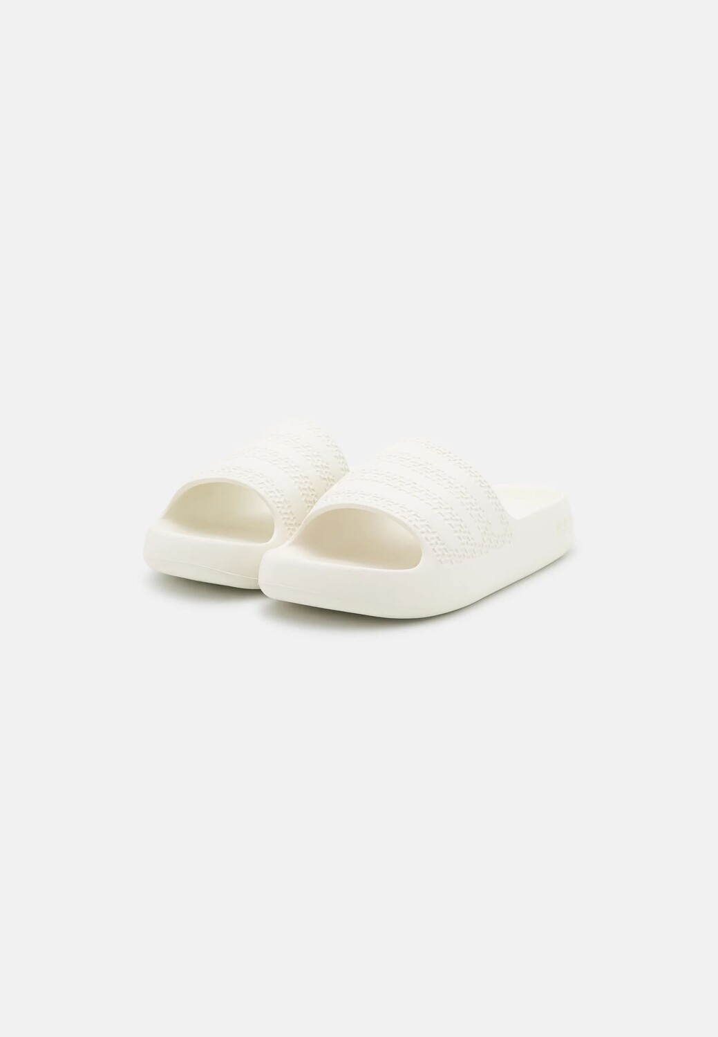 Шлепанцы для купания Adidas Originals Adilette Ayoon, молочный — фото 2