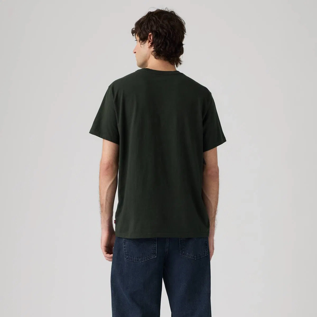 Свободная футболка с коротким рукавом и графическим принтом Levi's, Ls & Co Rosin - Green — фото 4