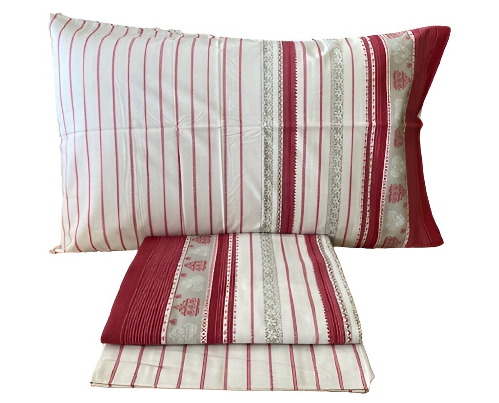 

Комплект постельного белья Vallesusa Warm Cotton Saint Moritz 1 Square, красный/мультиколор