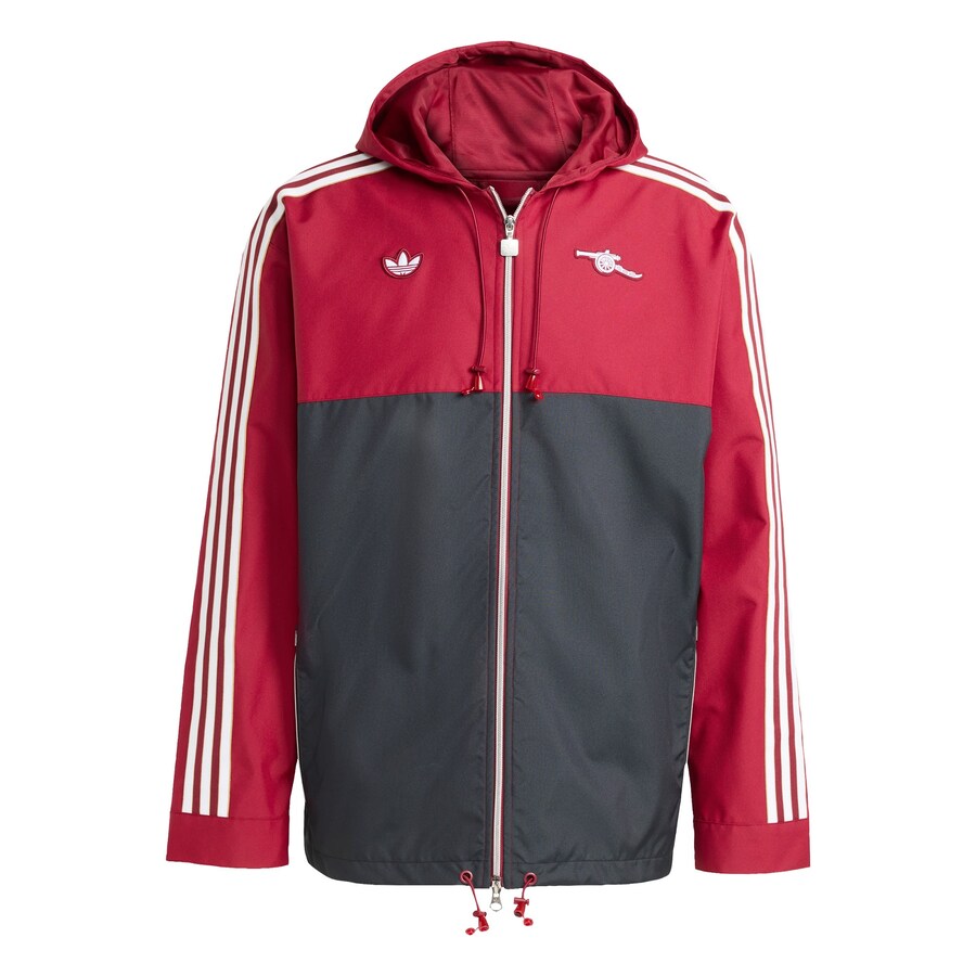 

Демисезонная куртка ADIDAS ORIGINALS Arsenal Terrace Icons, Carmine red/Black