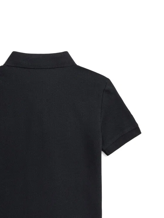 Поло regular fit Polo Ralph Lauren, черный — фото 4