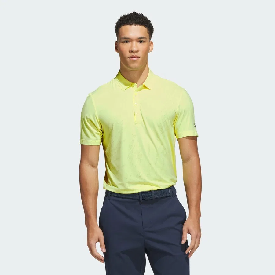 Спортивная футболка ADIDAS PERFORMANCE Performance Shirt 'Ultimate365 Tour' желтого цвета — фото 2