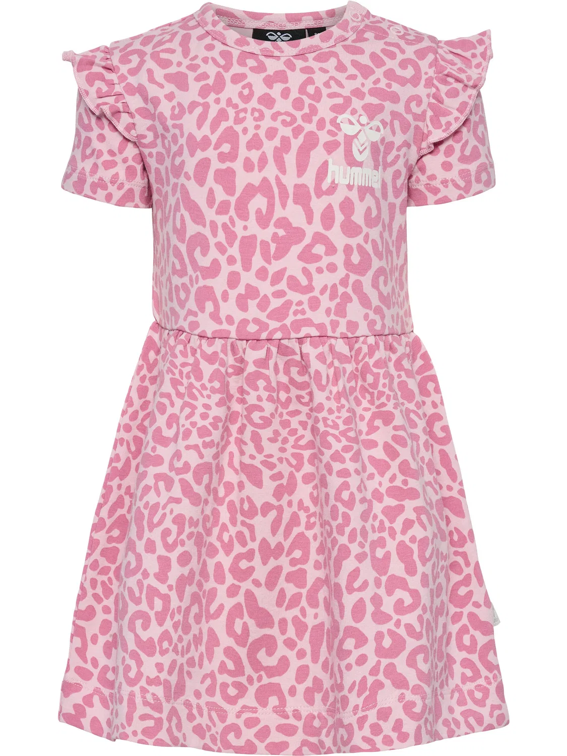 Детское платье с коротким рукавом Hmldream Hummel, Pastellrosa