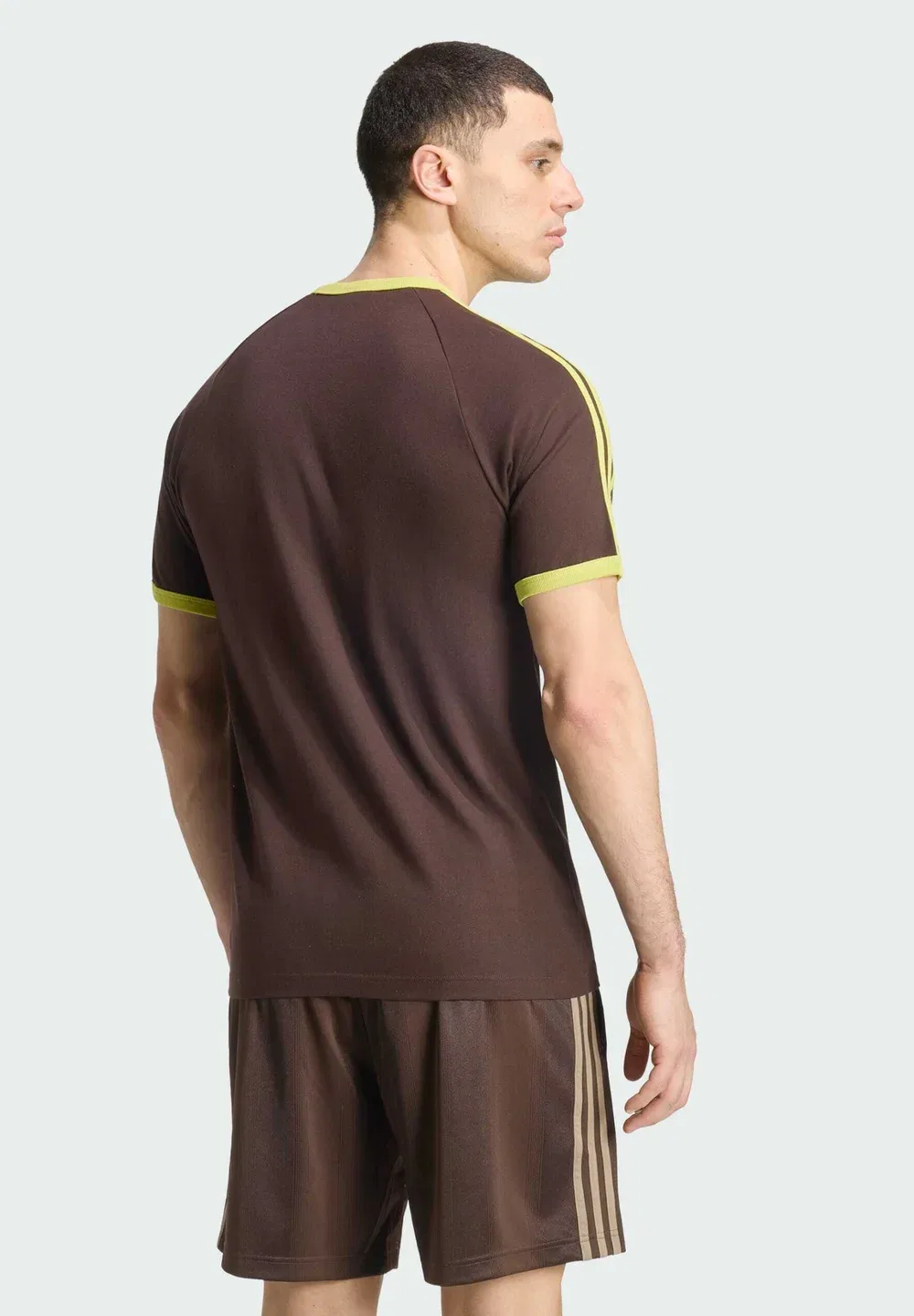 Простая футболка Adidas Originals, Aurora Coffee Preloved Lime — фото 2