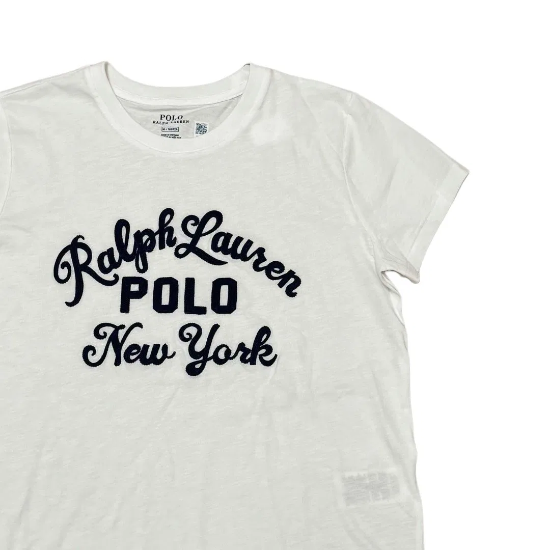 Женская футболка с круглым вырезом Polo Ralph Lauren, White — фото 4