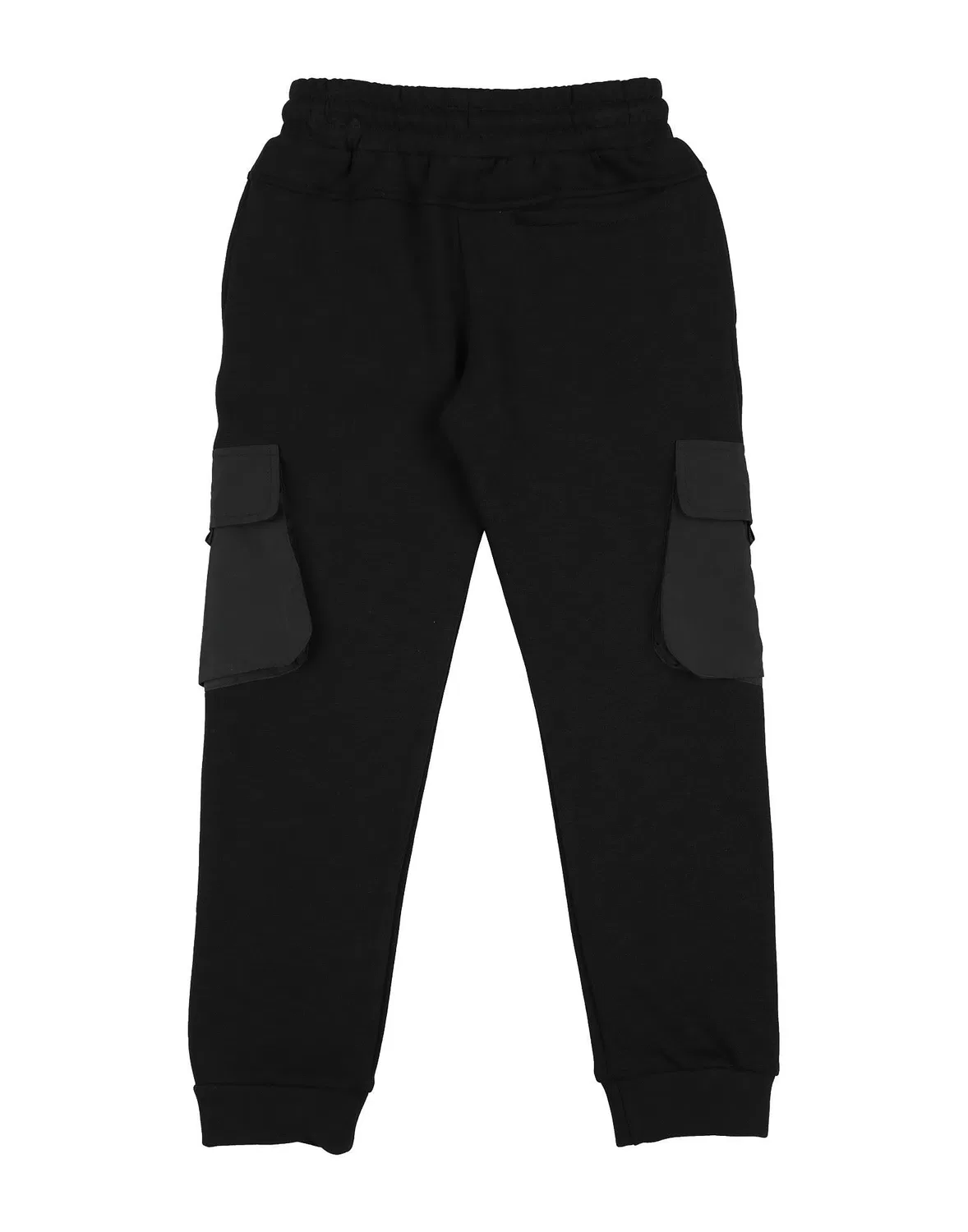 Детские штаны из флиса с завязками Bikkembergs, черный — фото 2