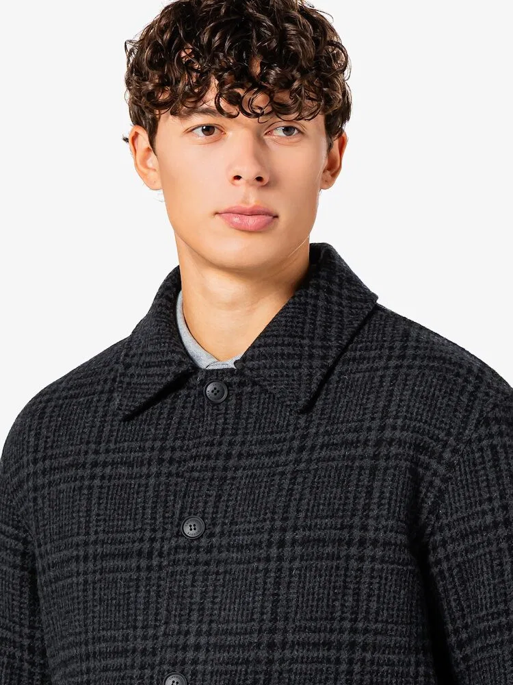 Утепленная куртка из шерсти LACOSTE, Black — фото 2