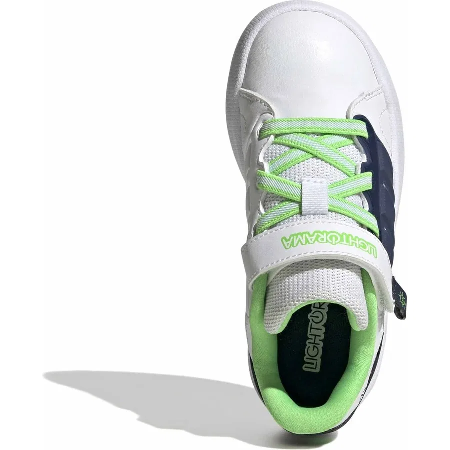 Детские повседневные кроссовки Lightorama Court El C adidas, Белый — фото 2