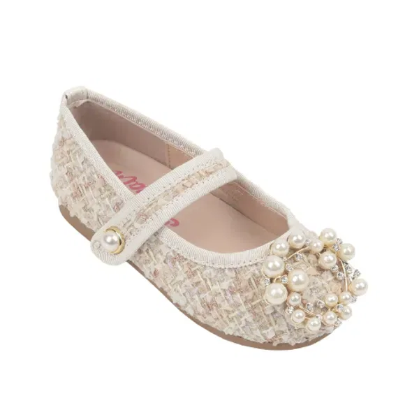 Туфли детские New Key, Babysbreath, айвори