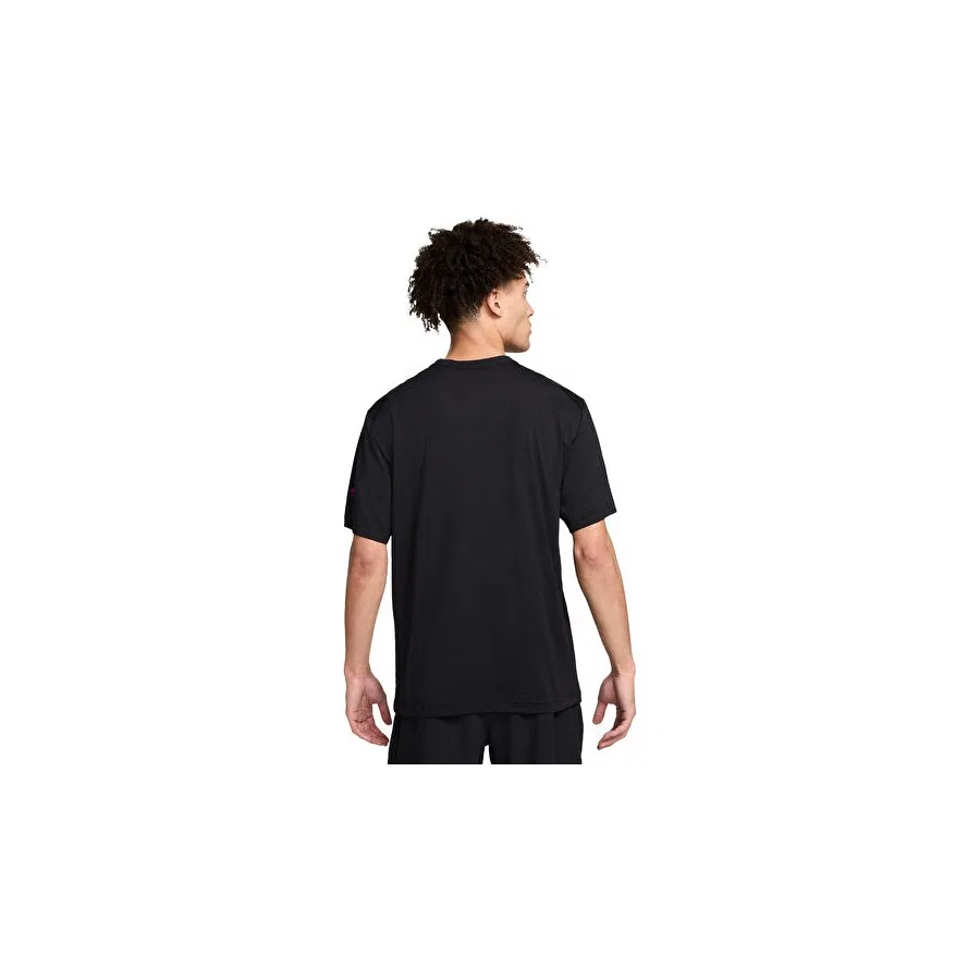 Футболка с коротким рукавом Nike M Nk Df Uv Hyverse Ss Gfx, Черный — фото 2