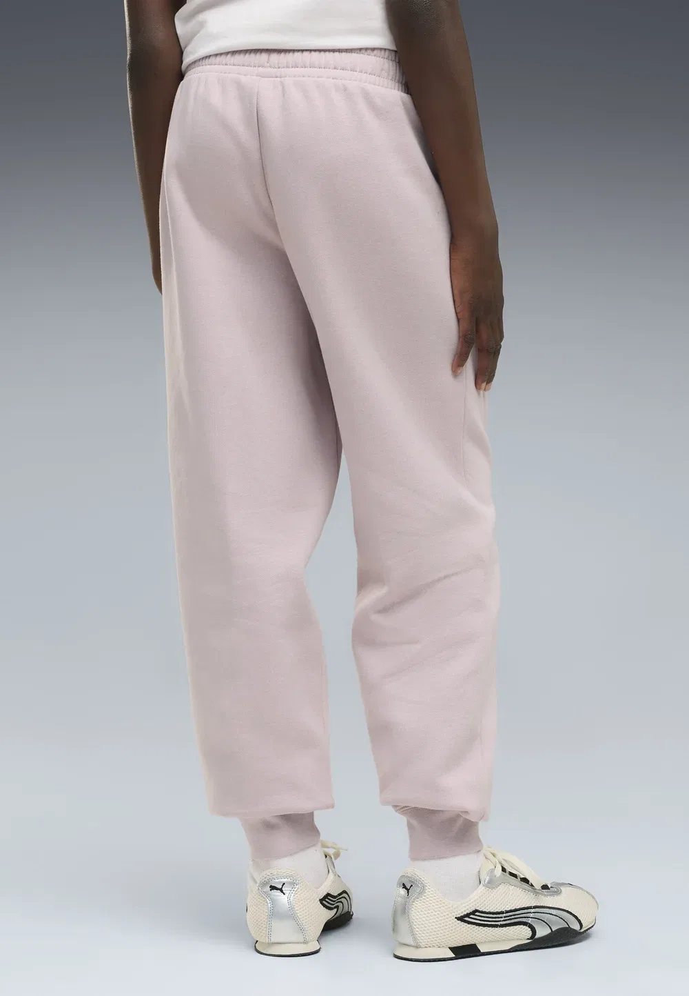 Спортивные штаны Ess nature 2.0 graphic sweatpants fl - спортивные штаны Puma, Misty Pink — фото 2