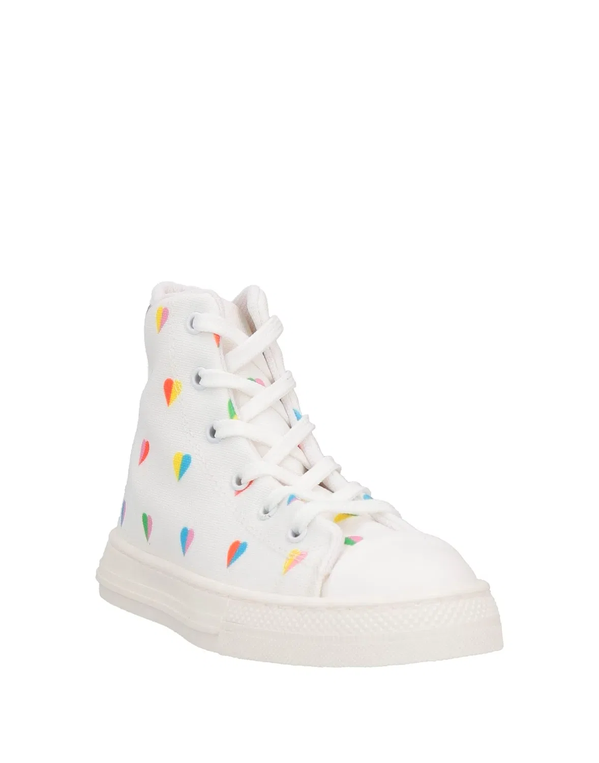 Детские кеды для девочек Canvas Stella Mccartney Kids, белый — фото 2