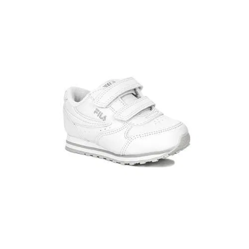 Детские кроссовки с липучкой Fila Orbit Velcro Infants, Weiss — фото 2