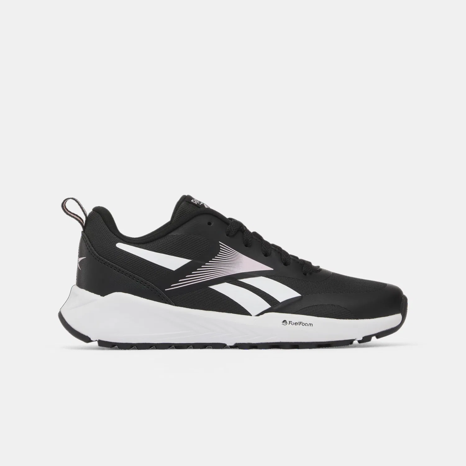 Детские кроссовки для девочек с шнуровкой Energen Run Reebok, Black Frostedberry Grey6