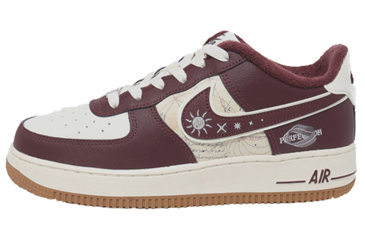 

Женские кроссовки для скейтбординга Nike Air Force 1, Burgundy