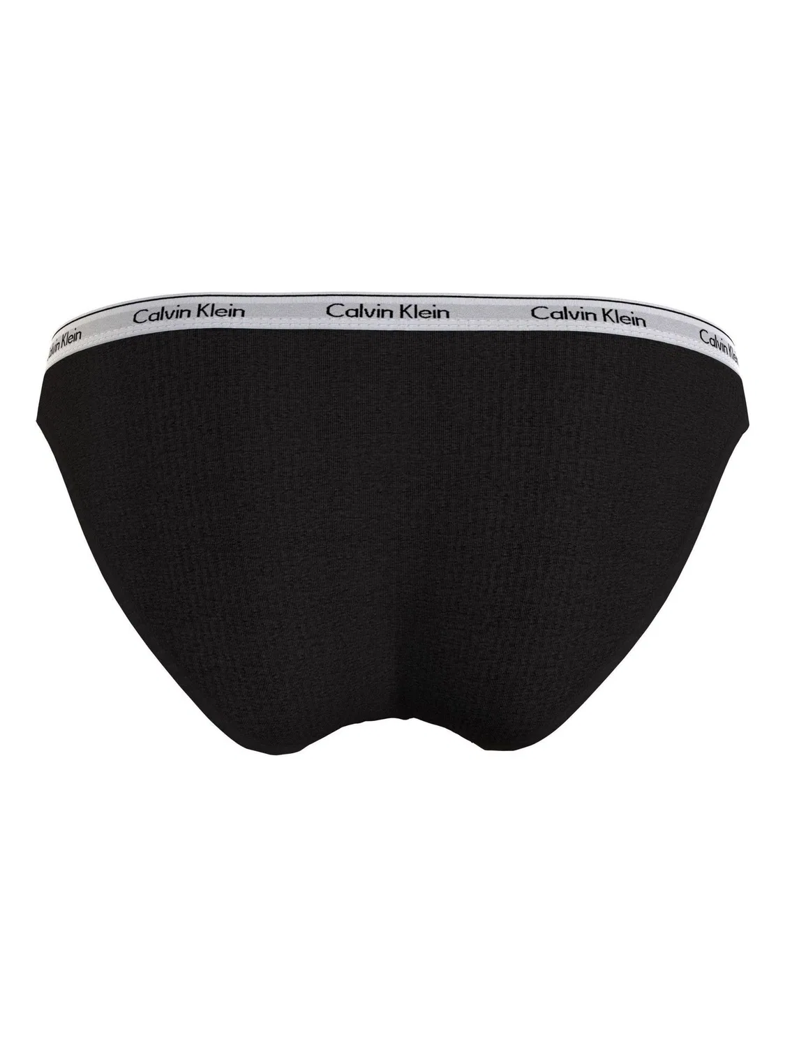 Бикини из хлопка Calvin Klein Black Icon Logo, черный — фото 2