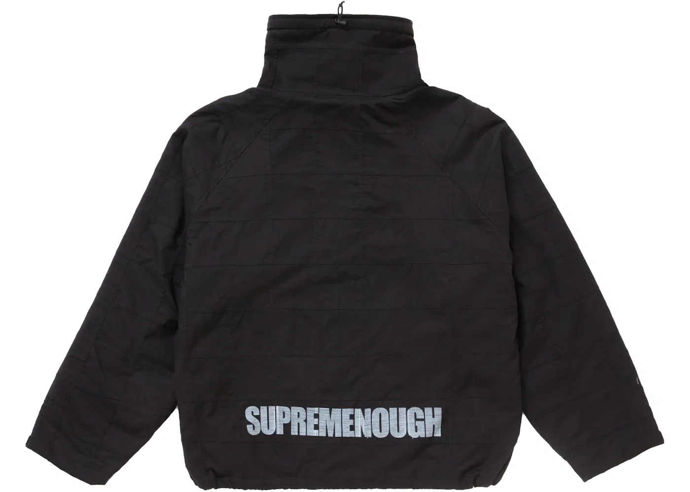 Мужская куртка с принтом Supreme GOODENOUGH Patchwork Hooded Jacket, Black — фото 4