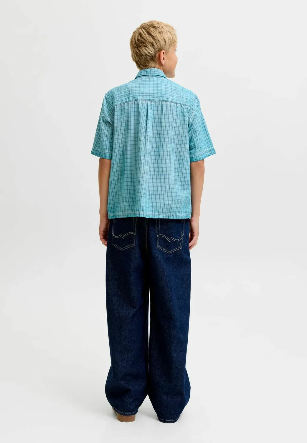 Рубашка, рубашка для юниоров - рубашка Jack & Jones Junior, Omphalodes — фото 3