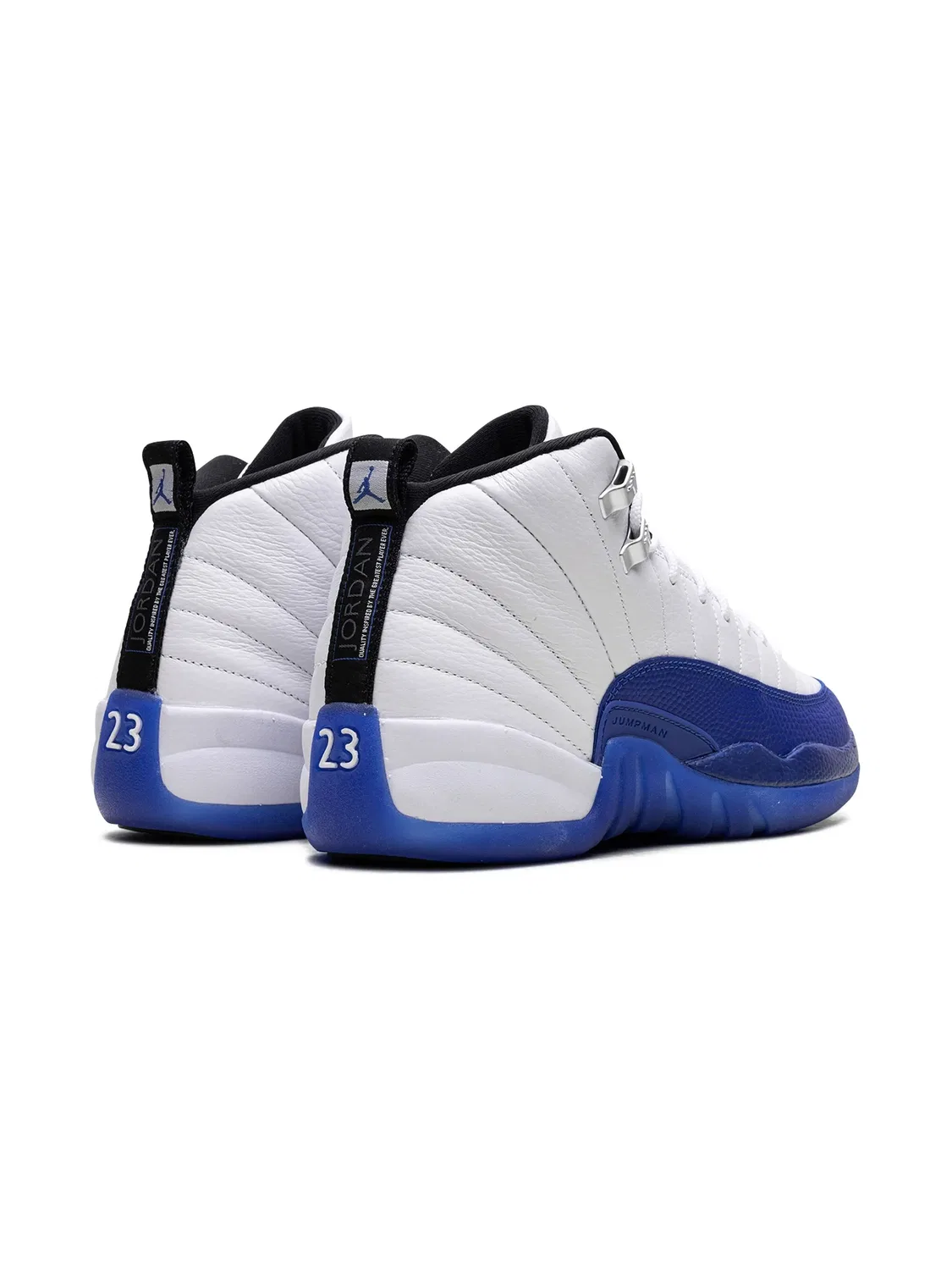 Кроссовки Air Jordan 12 'Wizards' - Белый/Черный — фото 2