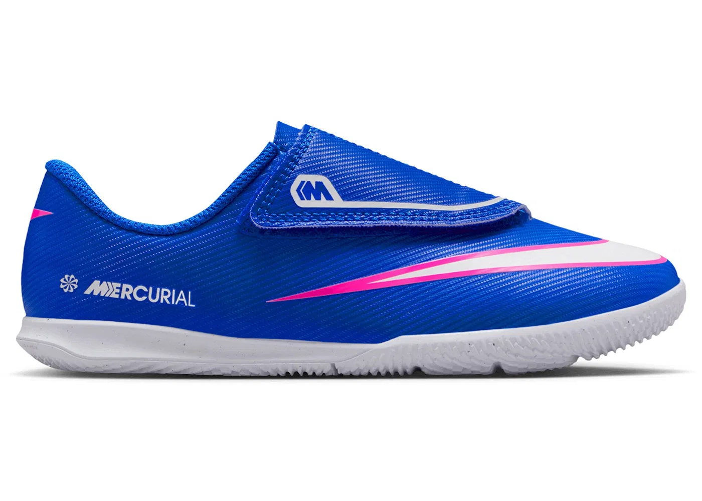 Детские кроссовки для активного спорта Nike Mercurial Vapor 16 Club IC, Racer Blue/White